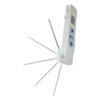 Lacor Dual-Infrarot-Sonden-Thermometer, Edelstahl, weiß, Einheitsgröße