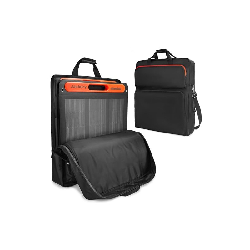 Bolsa de almacenamiento para panel solar compatible con 2 Jackery
