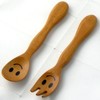 Nagao Children's Spoon and Fork Set, 5.5 inches (14 cm),
