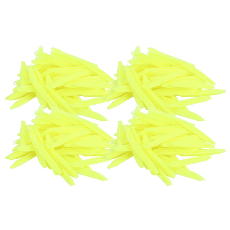 2 Bag Rubber Fishing floats Floating Fish Drift Flat Tail