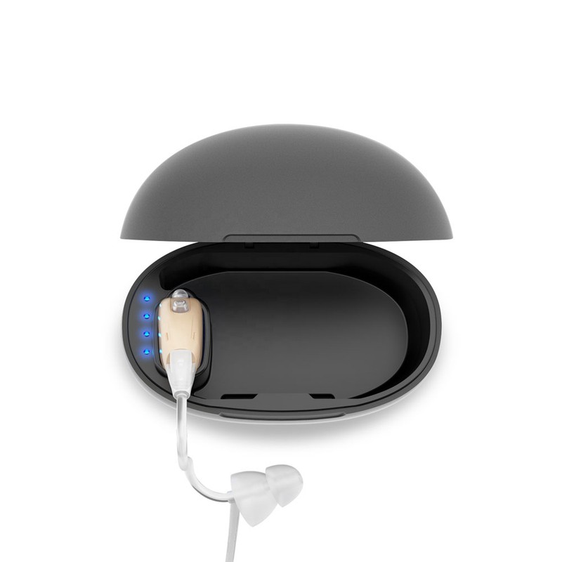 1pcs Mini Small Invisible Rechargeable Hearing Device Noise Reduction Sound