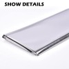 CROSSDESIGN Front Lower Fender Chrome Molding Trim Compatible with 1981-1988