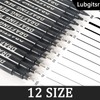 Calligraphy Pens, 12pcs Calligraphy Set For Beginners, Black Drawing Pen,