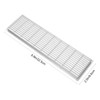 Mipcase 6Pcs Breathable Plastic Air Vent Covers for Cabinets Rectangular