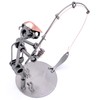 STEEMO Screw Man Fishing Gift Metal Art Decoration 18 x