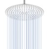 KINLIV 16 inch Large Ceiling Rainfall Shower Head Chrome -