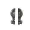 Deco 79 Marble Globe Decorative Bookends Sleek Orb Non Skid
