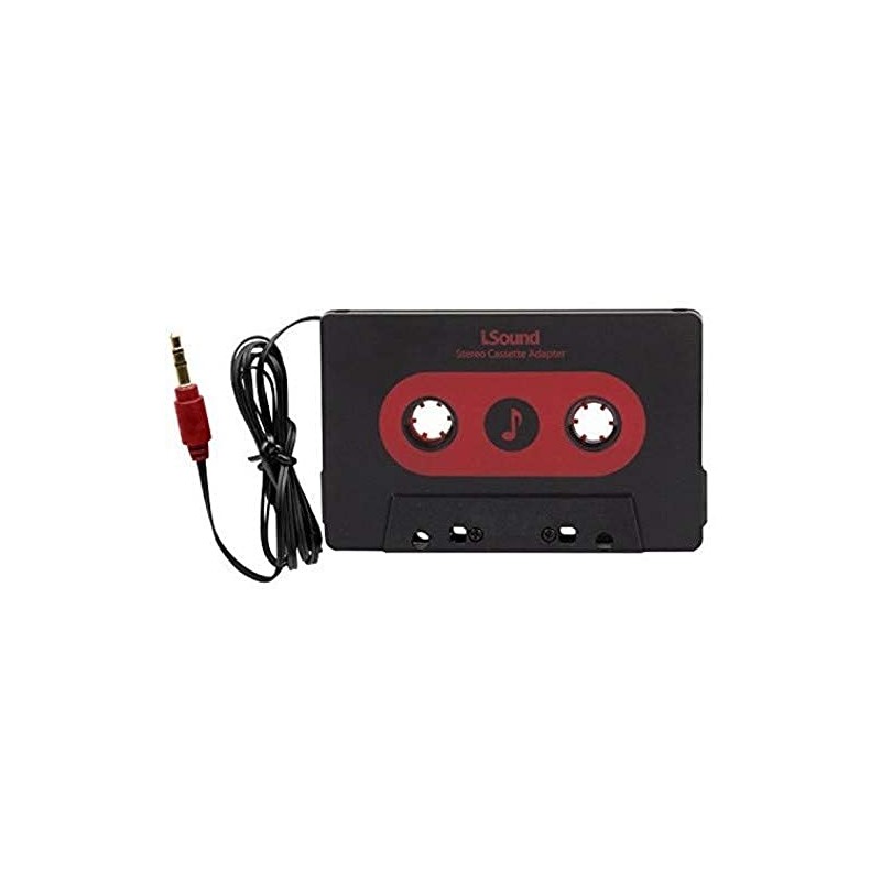 ISound Car Stereo Cassette Adapter - Plays Music from Your