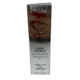 Lancôme Lancome Teint Miracle SPF 15 Buildable Coverage (1oz/30ml) NEW; YOU PICK! - 007 BEIGE ROSE