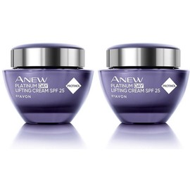 Pack of 2 Anew Platinum Day Replenishing Face Cream SPF25 with Protinol - 50ml