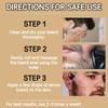 Beard Growth Kit, Beard Growth Set with Beard Roller, Beard