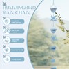 Metal Rain Chain, 7.9 Foot Rain Catcher Chain with 7