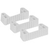 3 replacement rubber clips 1002 for brackets 1011 & 1013