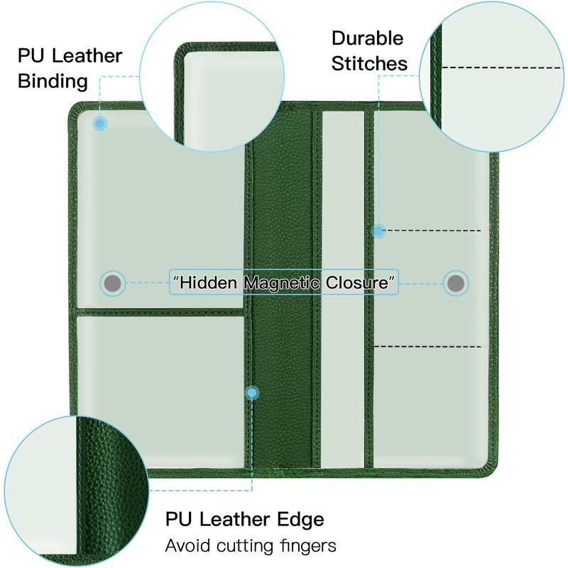 Premium Car Registration and Insurance Card Holder, Car Document Holder