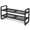 SNTD Shoe Rack - Expandable Shoe Organizer for Closet, Adjustable