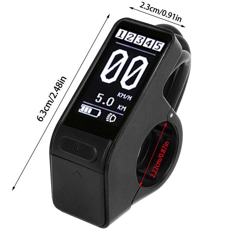 Electric Bike LCD Display Waterproof SW102 Display Panel Electric Bike