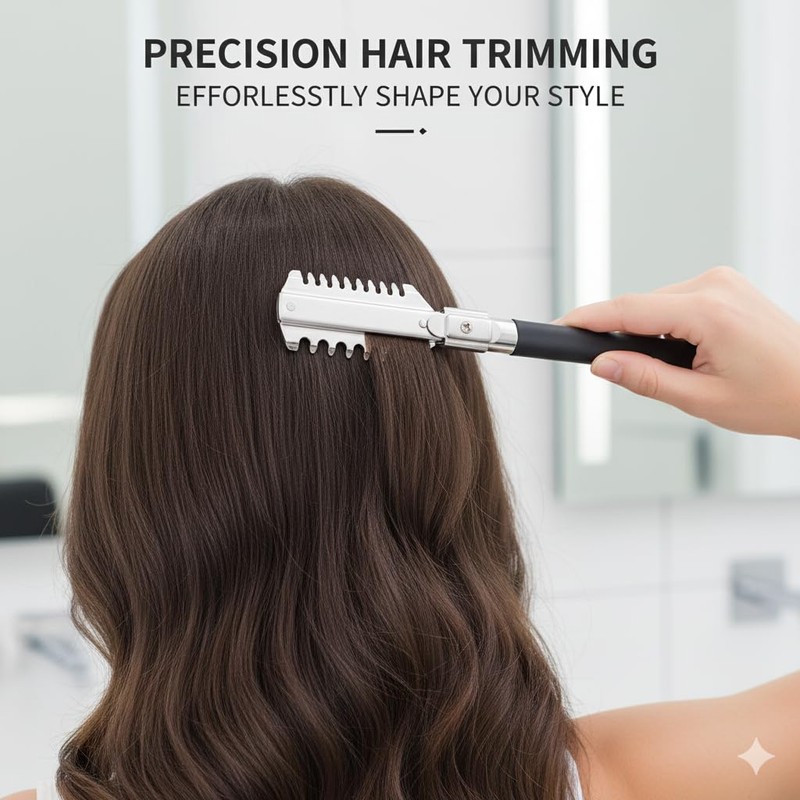 Cimenn Razor Comb Double-edge Razor Blades Manual Hair Cutting Thinning