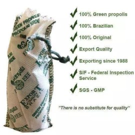 Sunyata 4 Bottles of Sunyata Golden Brazilian Propolis Glycolic Extract - Alcohol Free