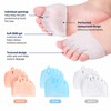 Silicone Toe Separator Forefoot Pad for Daily Comfort – Five-Hole