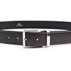 Lacoste LB84670 Men's Cow Leather Business Belt, dark brown