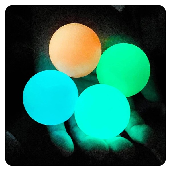 Glow in The Dark Sticky Balls That Stick to The