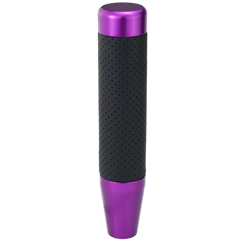 Lunsom 180mm Long Metal Shift Lever Gear Shift Knob PU