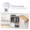 COHEALI 10pcs Crystal Drawer Handles Elegant Knobs for Cabinets and
