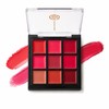 멀티 컬러 레이어링 립스틱 팔레트 데일리 립 메이크업, 9색 립 팔레트, 1개 Multi-Color Layering Lipstick Palette Daily Lip Makeup, 9-Color Lip Palette, 1 Piece