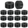 sourcing map 14 Pcs Multi Purpose Rubber Spacer, 0.4" OD