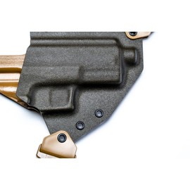 Chest Holster | Springfield | XDM 3.8" .45/10MM | Optic Cut | MAS Grey| Right Hand