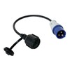 Perel ECEEA2-G Cable Schuko Coupling to Cee Plug Length 40