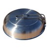 Mr. Outdoors Cookout 8.25" Stainless Steel Fry Pan with Folding