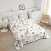 Feelyou Jungle Animals Queen Size Comforter Set - African Safari