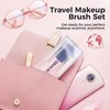 MOGILAN Travel Makeup Brush Set – Portable 6PCS Mini Cosmetic