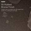 Moen Oil Rubbed Bronze Bathroom Rain Showerhead, 8-inch Wide Fixed