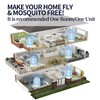 Flying Bug Zapper Indoor, Electronic Insect Killer, Mosquitoes Trap with