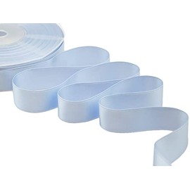 Furlanis Light Blue Double Satin Ribbon 25mm x 25m