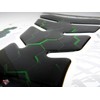 BIKE-label Tank Pad 3D Honeycomb Green Compatible with Kawasaki 503067VA