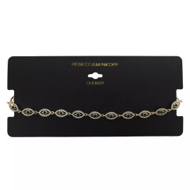 Rebecca Minkoff Evil Eye Choker Necklace $88 Tags #RM258