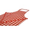 Didi's Kitchen Cotton Apron Checkered Red & White