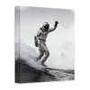 Solar Surfer: 16x20 Unframed Poster - Black and White Photography