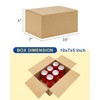 Poever 40-Pack-Small-Shipping-Boxes-10x7x5, Corrugated-Cardboard-Boxes-for-Packaging-Small-Business, Brown-Boxes-Mailers