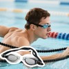 VNIDJGB Swimming Goggles, Anti Fog No Leaking Clear Mens Goggles