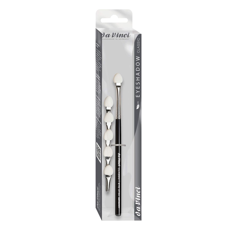 Da Vinci Eyeshadow Applicator with 5 Replacement Heads, Vegan, Made