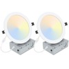 2 Pack 8 Inch LED Recessed Light- Ultra-Thin Recessed Ceiling