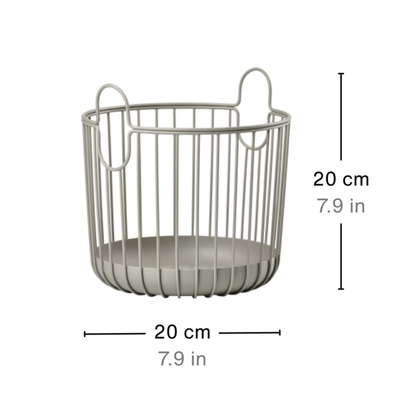 Zone Denmark Inu Basket for Storage, Small Storage Basket for
