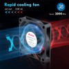 Wathai DC 12V Cooler Case Fan 70mm x 70mm x