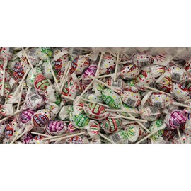 Assorted Blow Pops Watermelon Strawberry Cherry Grape Sour Apple - Gum filled (1Lb)