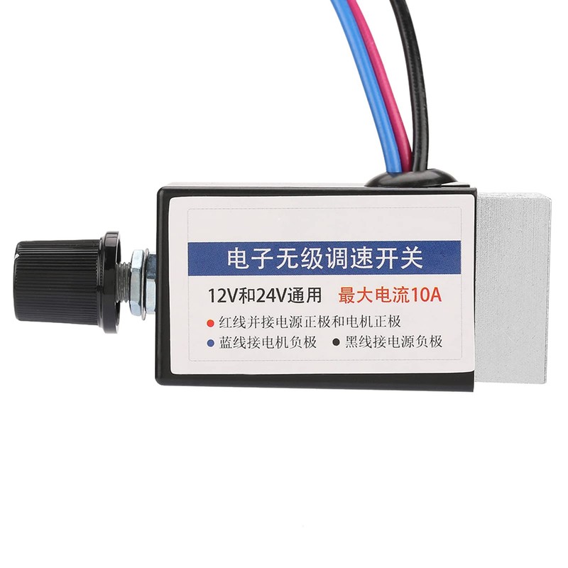 DC Motor Speed Controller, Universal DC 12 V / 24