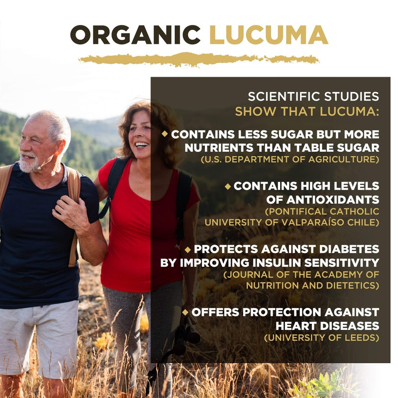 MySuperfoods Organic Lucuma Powder 500g, Natural Source of Antioxidants